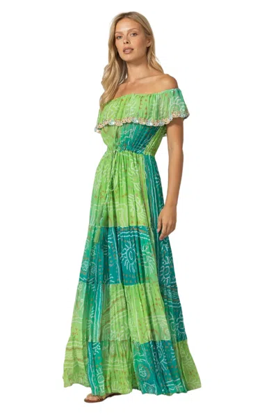 Miss June Talya Long Dress In Pink