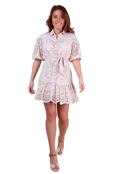 Miss June Teodora Short Dress In Multi