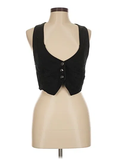 Pre-owned Miss Lili Sleeveless Blouse In Black
