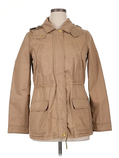 Pre-owned Miss London Trenchcoat In Brown