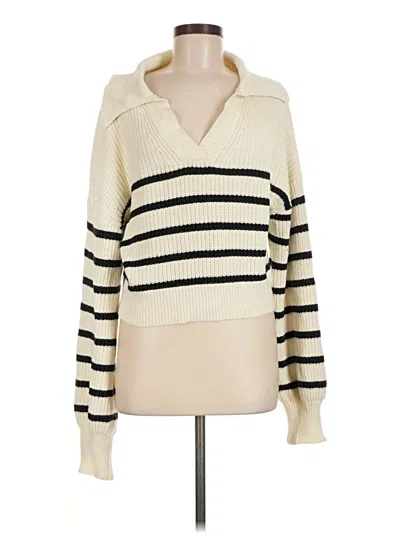 Pre-owned Miss Love Pullover Sweater In Ivory