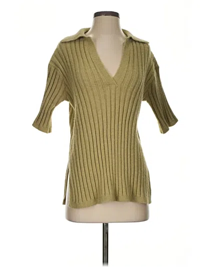 Pre-owned Miss Love Sweater Vest In Green