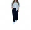 Miss Love Sweet Nothing Blouse In White/black In Multi