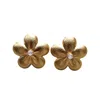Miss May The Brand Women's Gold You Deserve Flowers Earrings