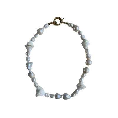 Miss May The Brand Women's Neutrals For Heaven's Sake Necklace