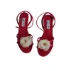 Miss May The Brand Women's Red Lovers Lane Heels In Red