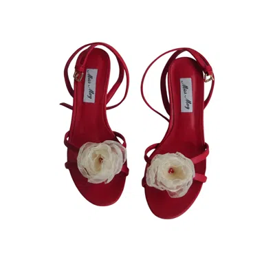 Miss May The Brand Women's Red Lovers Lane Heels