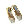 Miss May The Brand Women's Yellow Rete Flats In Yellow