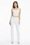 Miss Me Adeline White Bootcut Jeans In White