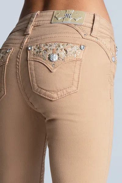 Miss Me Ainsley Bootcut Jeans - 23 / 32" / Tan
