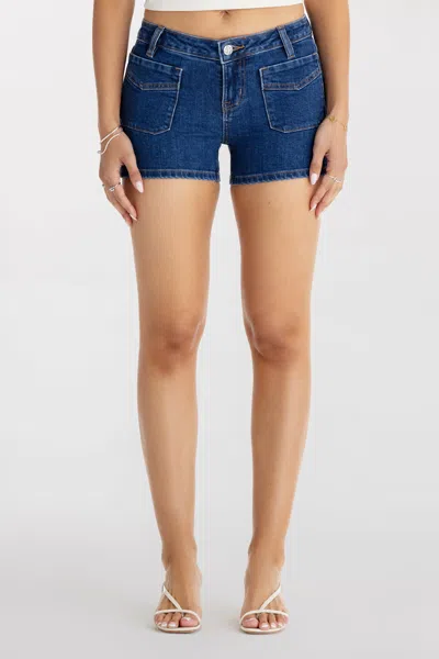 Miss Me Arden Shorts - 34 / 3.5" / Med/dark Wash