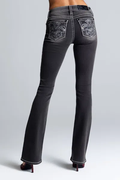 Miss Me Aria Bootcut Jeans - 23 / 32" / Black Wash