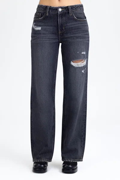 Miss Me Ashira Slim Wide - 34 / 30" / Grey In Gray