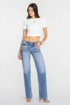 Miss Me Aurora Slim Wide - 32 / 30" / Medium Wash