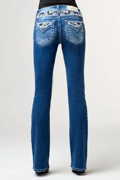 Miss Me Beata Bootcut Jeans In Medium Wash
