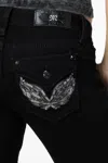 Miss Me Bellatrix Bootcut Jeans In Black