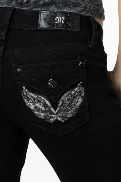 Miss Me Bellatrix Bootcut Jeans In Black