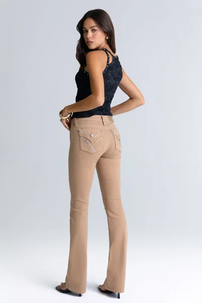 Miss Me Billie Bootcut Jeans - 23 / 32" / Tan Beige