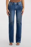 Miss Me Briar Stitched Slim Wide - 31 / 30" / Med/dark Wash