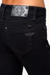 Miss Me Brinley Heaven Straight Jeans In Black