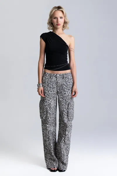 Miss Me Cambria Leopard Cargo - 24 / 30" / Multi Brown