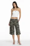 Miss Me Chase Camo Bermuda Shorts - 34 / 16" / Camo In Camo