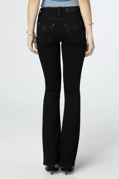Miss Me Classic Black Bootcut Jeans