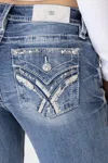 Miss Me Crissy Mae Bootcut Jeans In Medium Wash