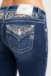 Miss Me Desert Sprint Straight Jeans - 32 / 31" / Dark Wash In Blue