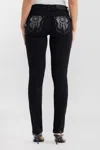 Miss Me Divine Dreamer Straight Jeans - 31 / 31" / Black In Black