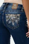 Miss Me Ember Bootcut Jeans In Med/dark Wash