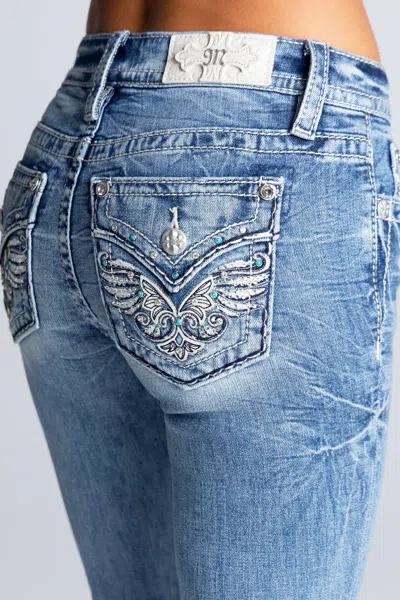 Miss Me Francesca Bootcut Jeans - 23 / 32" / Light Wash