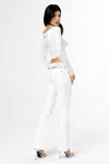 Miss Me Gabbriette Bootcut Jeans In White