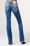 Miss Me Good Graces Bootcut Jeans In Light Wash