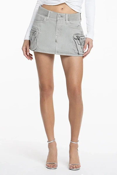 Miss Me Harlow Cargo Skirt In Bone Beige, Women's At Urban Outfitters In Brown