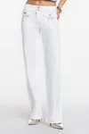 Miss Me Heavenly Roselle Slim Wide - 34 / 30" / White