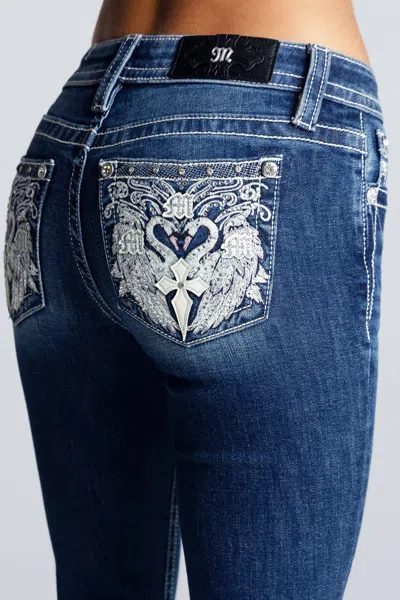 Miss Me Isadora Bootcut Jeans - 23 / 32" / Medium Wash