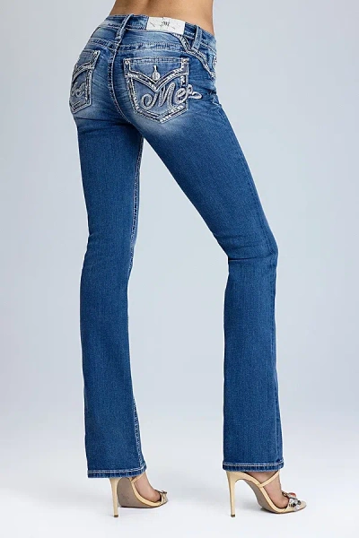Miss Me Jayna Bootcut Jeans In Medium Wash, Women's At Urban Outfitters In Blue