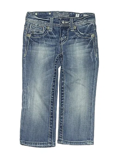 Pre-owned Miss Me Kids' Jeans In Blue