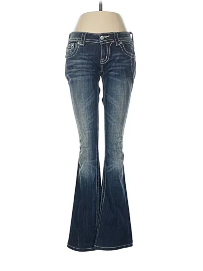 Pre-owned Miss Me Jeans In Silver