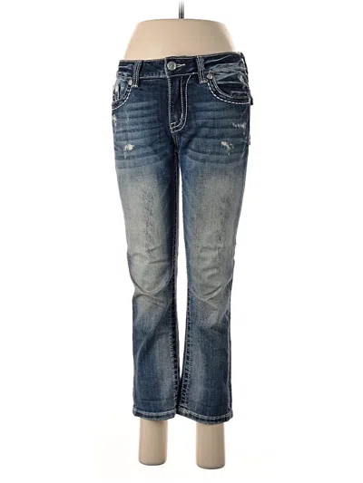 Pre-owned Miss Me Jeans In Silver