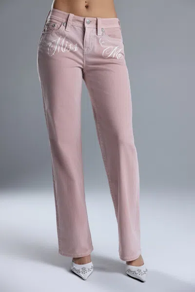 Miss Me Kairose Slim Wide - 30 / 30" / Blush Pink