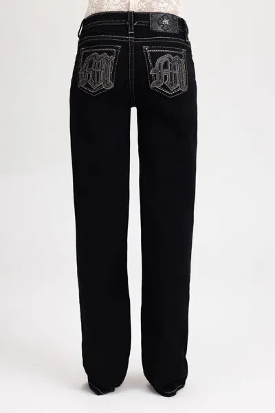 Miss Me Margot Slim Wide - 32 / 30" / Black