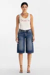 Miss Me Micah Jorts - 31 / 16" / Dark Wash