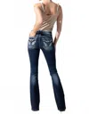 Miss Me Mid Rise Boot Cut Jeans In Blue In Blue