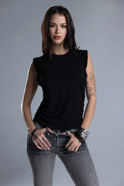 Miss Me Nataline Top - L / Black