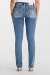 Miss Me Nelle Longhorn Straight Jeans - 33 / 31" / Medium Wash