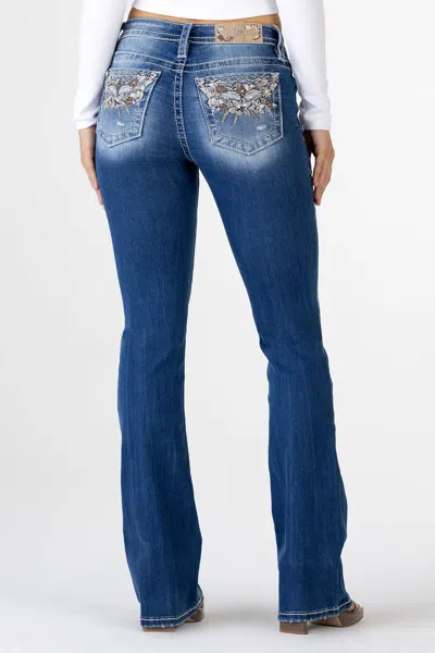 Miss Me Noella Bootcut Jeans In Medium Wash