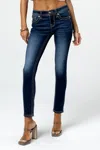 Miss Me Nora Skinny Jeans In Dark Wash