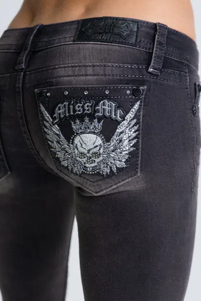 Miss Me Olsen Bootcut Jeans - 23 / 32" / Black Wash